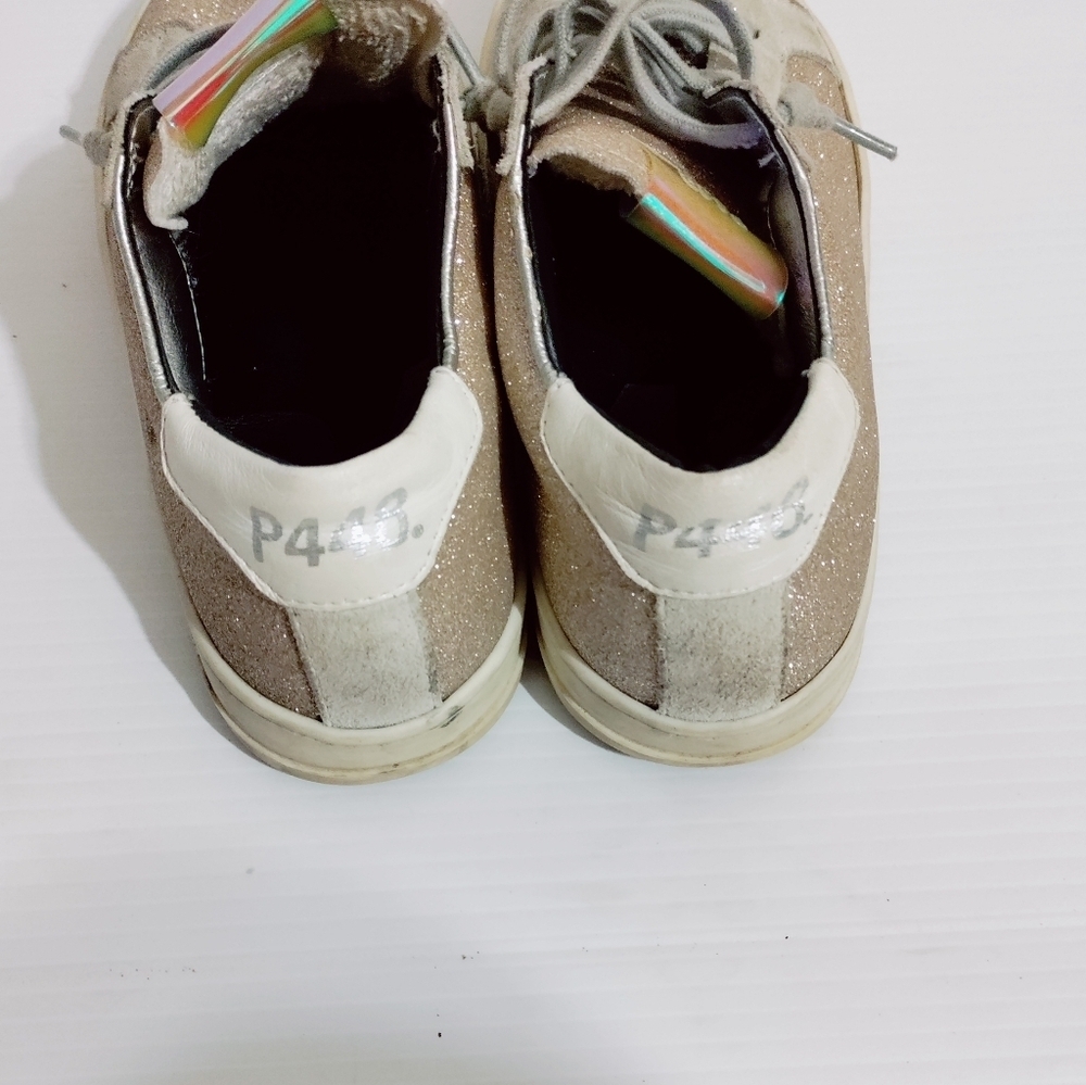 P448 John sneakers pink glitter size 36 - Picture 2 of 7